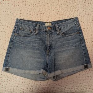 High Waisted J.Crew Denim Shorts